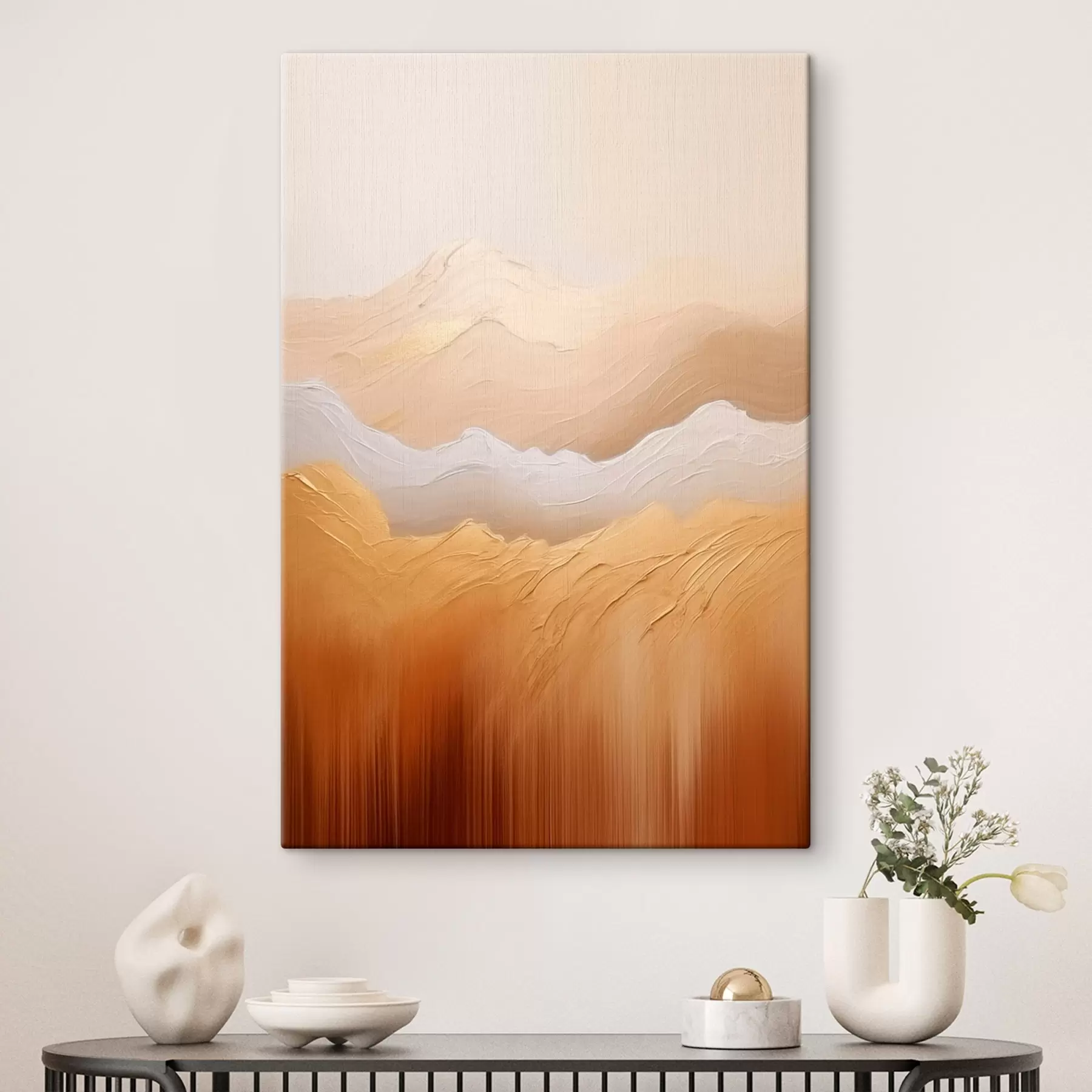 Obraz Abstraktné piesočné hory s45473