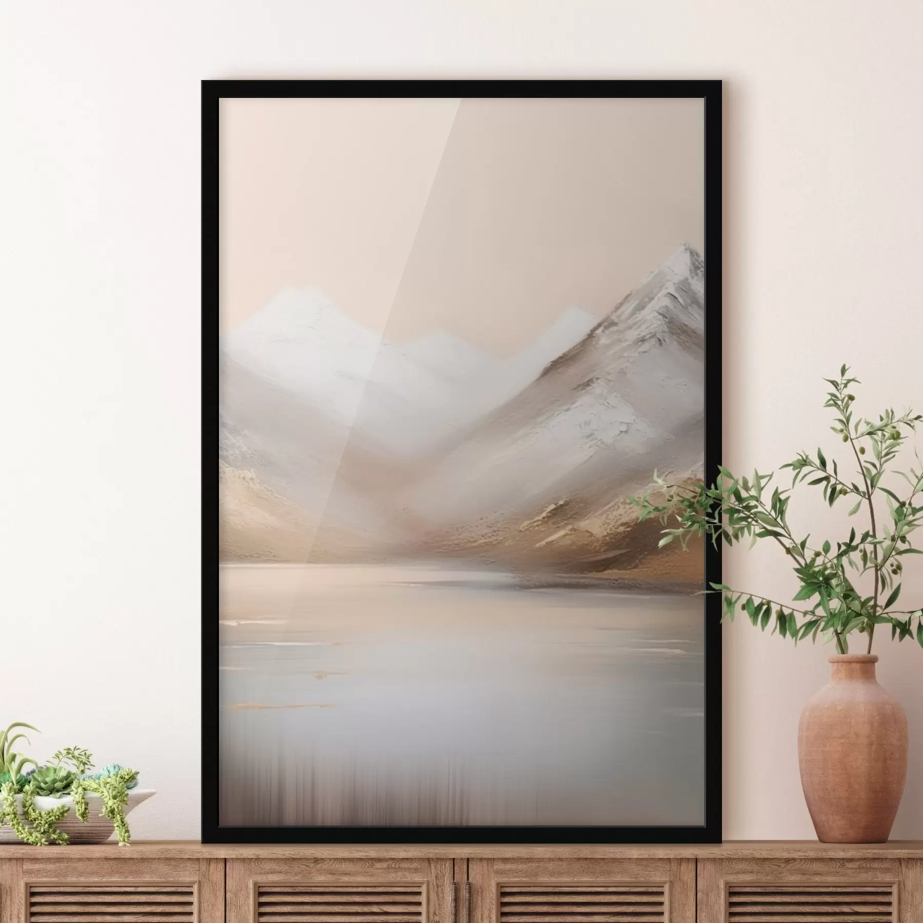 Fototapety Horské jazero na úsvite f45465