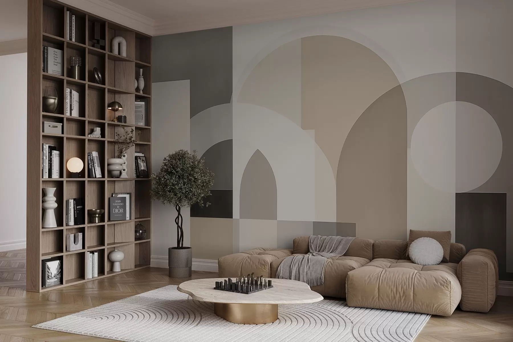 Fototapety Abstraktná abstraktná geometria w04440