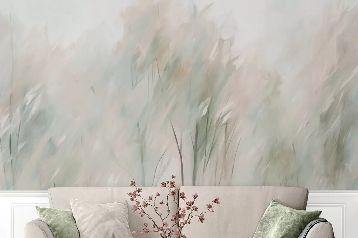 Fototapety Imitácia maľby stromov w04411v1