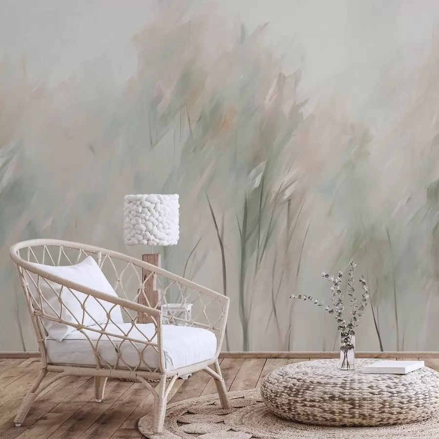 Fototapety Imitácia maľby stromov w04411v1