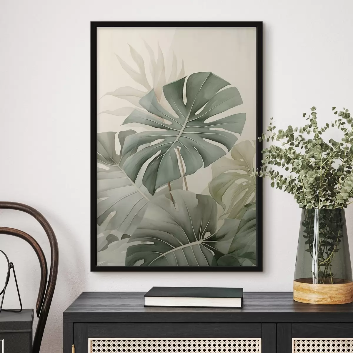Plagáty Veľký list Monstera f45616