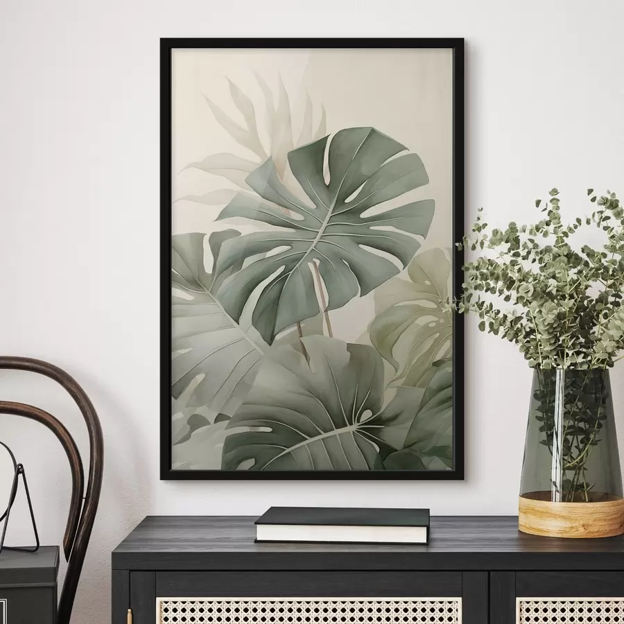 Fototapety Veľký list Monstera f45616