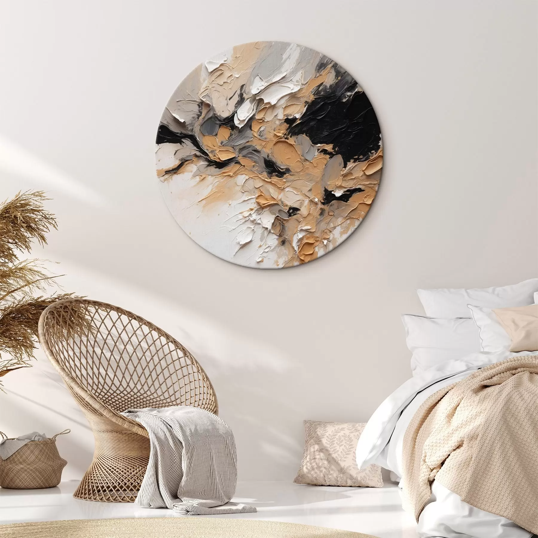 Obraz Abstraktná textúra s ťahmi farby r45619