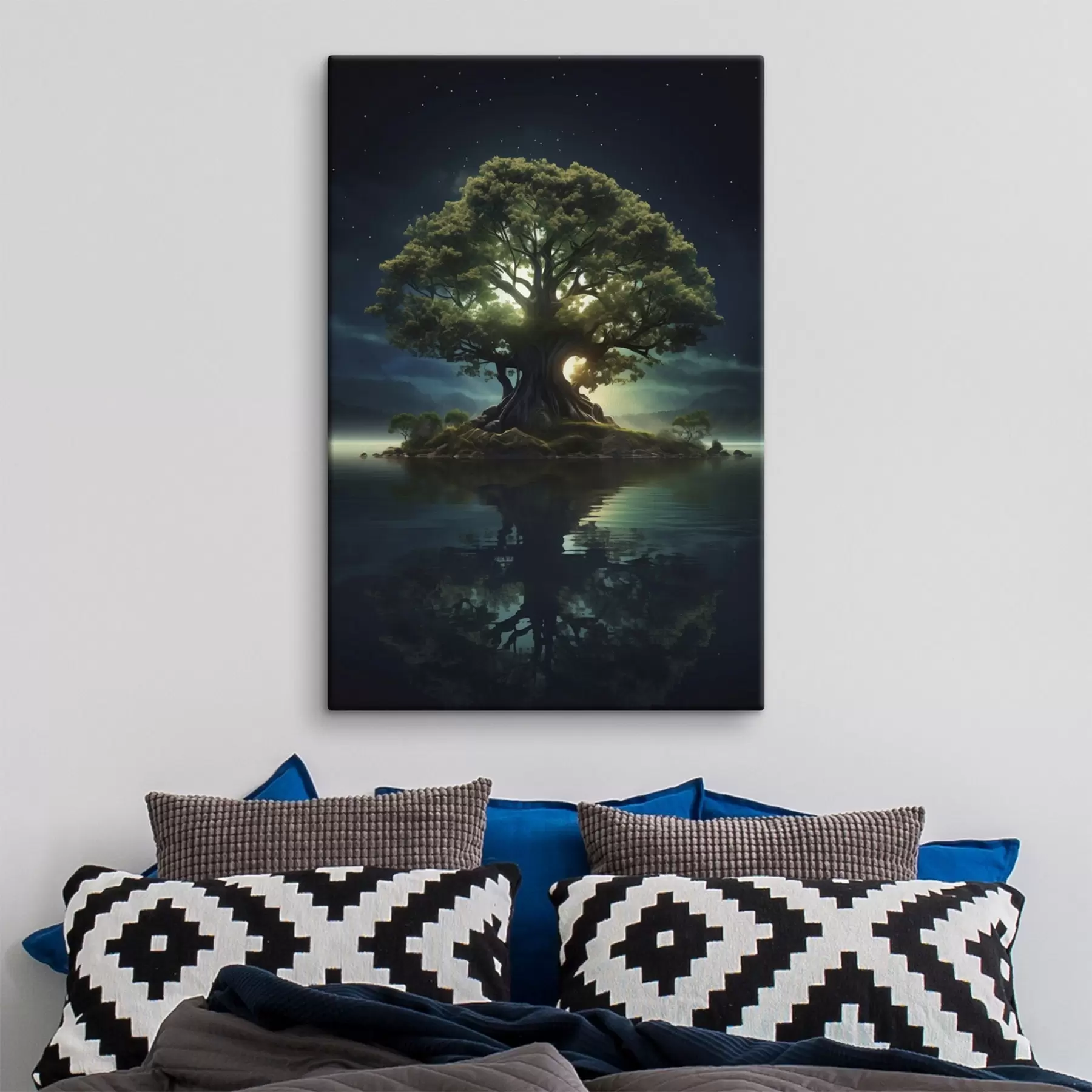 Obraz Obrovský strom v noci s45510