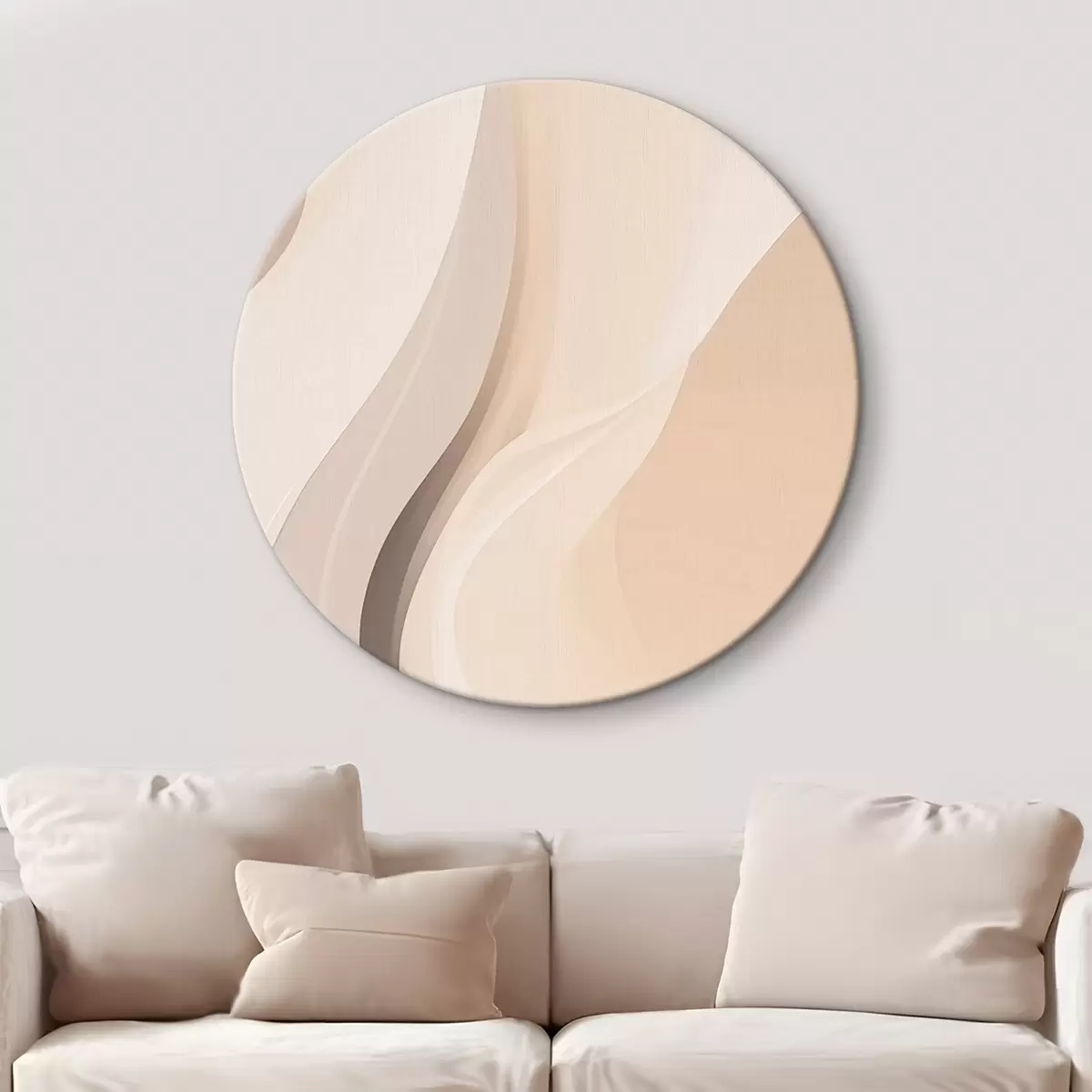 Okrúhle obrazy Abstraktné línie r45628