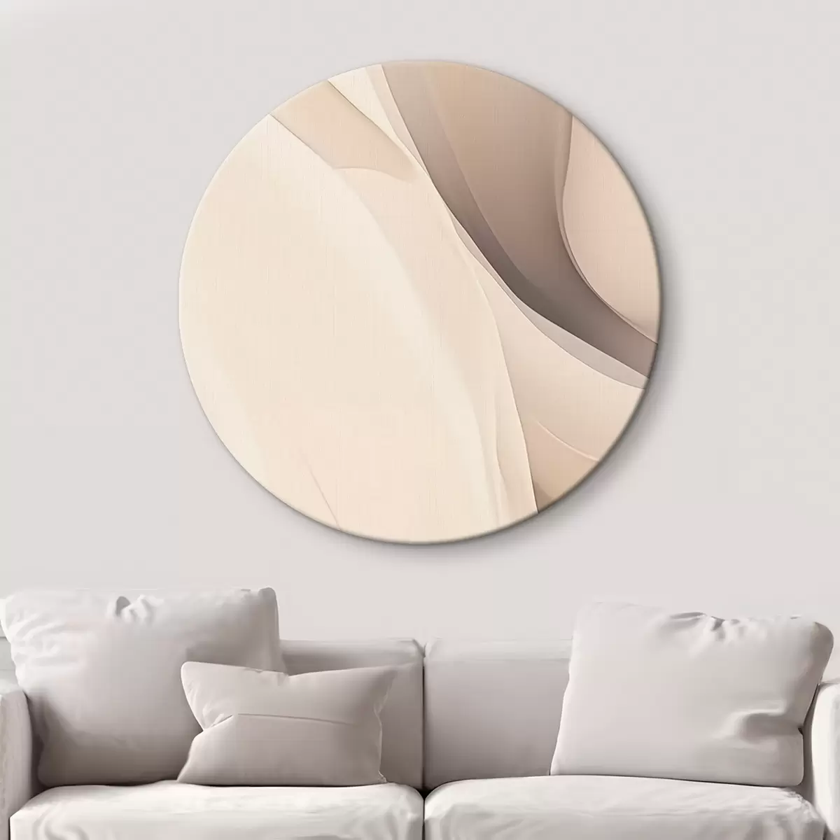 Okrúhle obrazy Kvety r45629