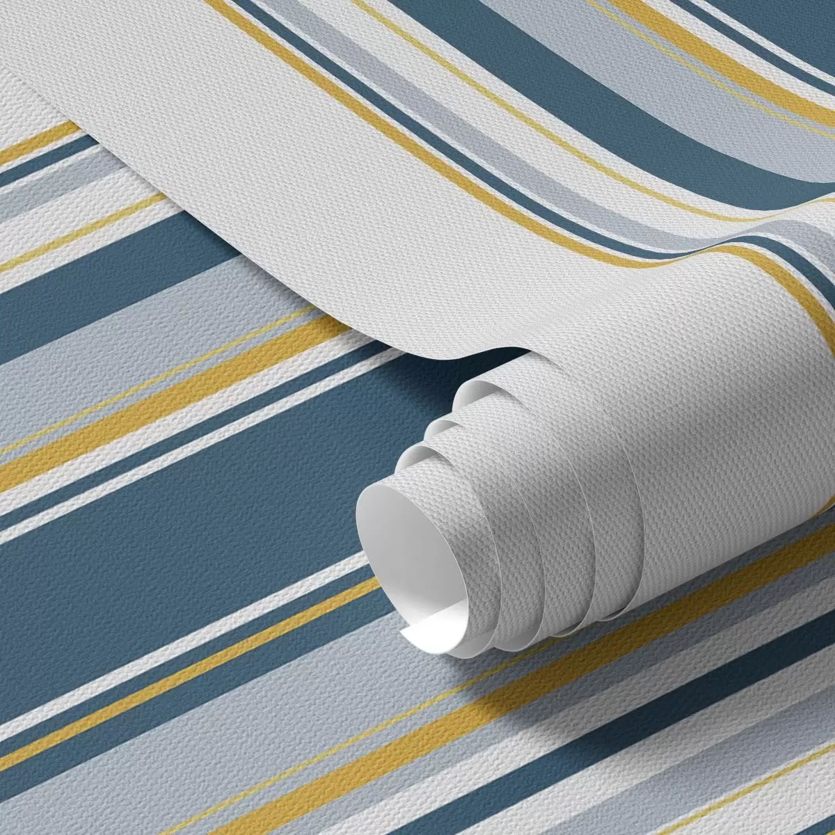 Tapety Hustý vzor modrých a žltých zvislých pruhov a00524