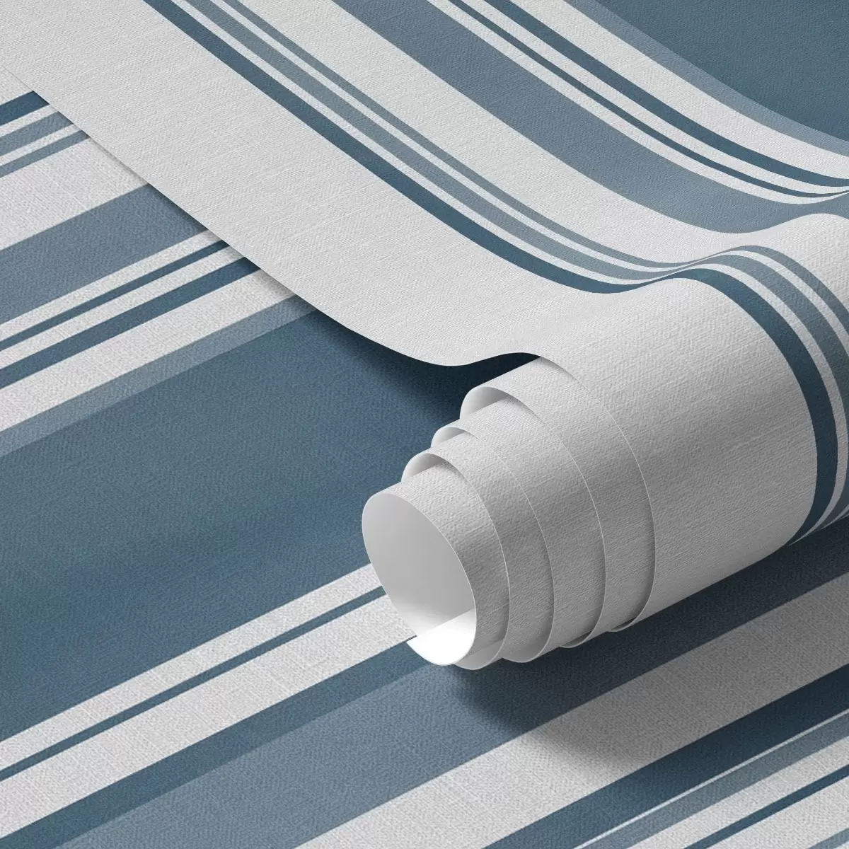 Tapety Modré pruhy s bielymi medzerami a00525