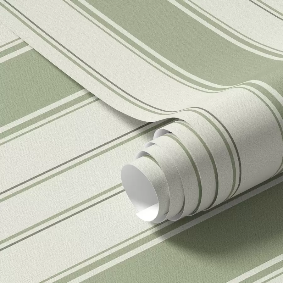 Fototapety Krémové pozadie s rovnomernými zelenými zvislými pruhmi a00560