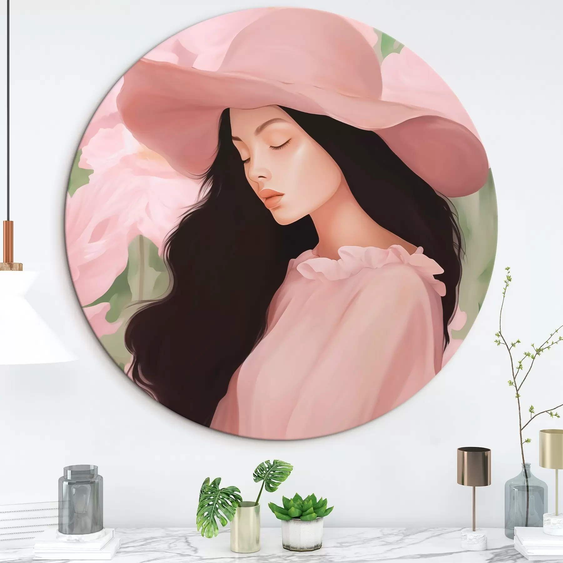 Obraz Dievča v klobúku r45677