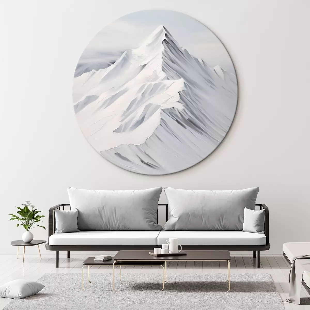 Okrúhle obrazy vrch r45683