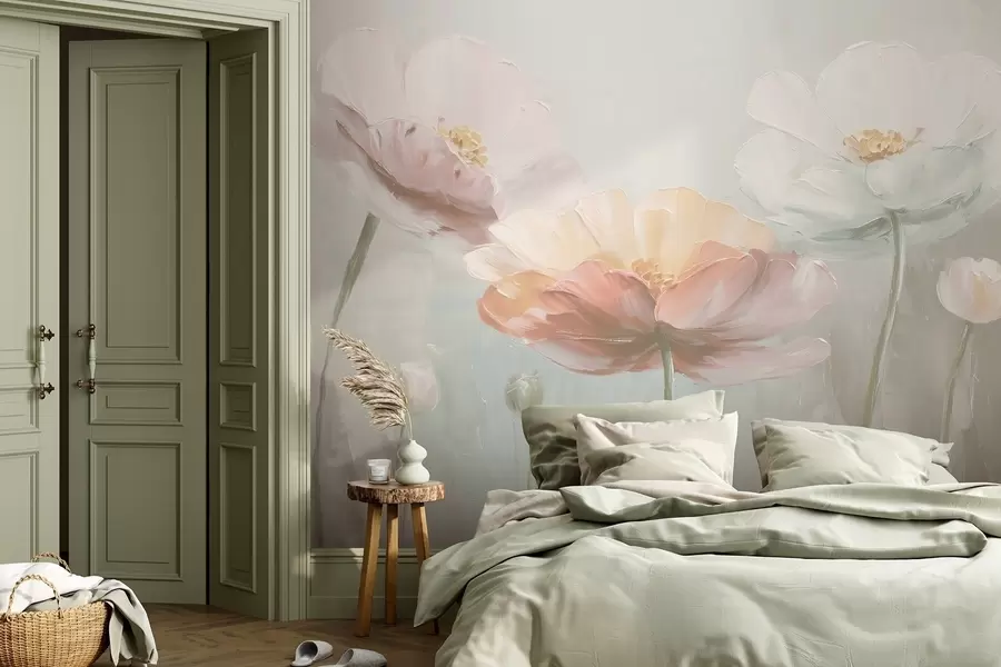 Fototapety Objemové pastelové maky v štýle olejomaľby w09310v1 - Uwalls.sk Fototapety Objemové pastelové maky v štýle olejomaľby w09310v1