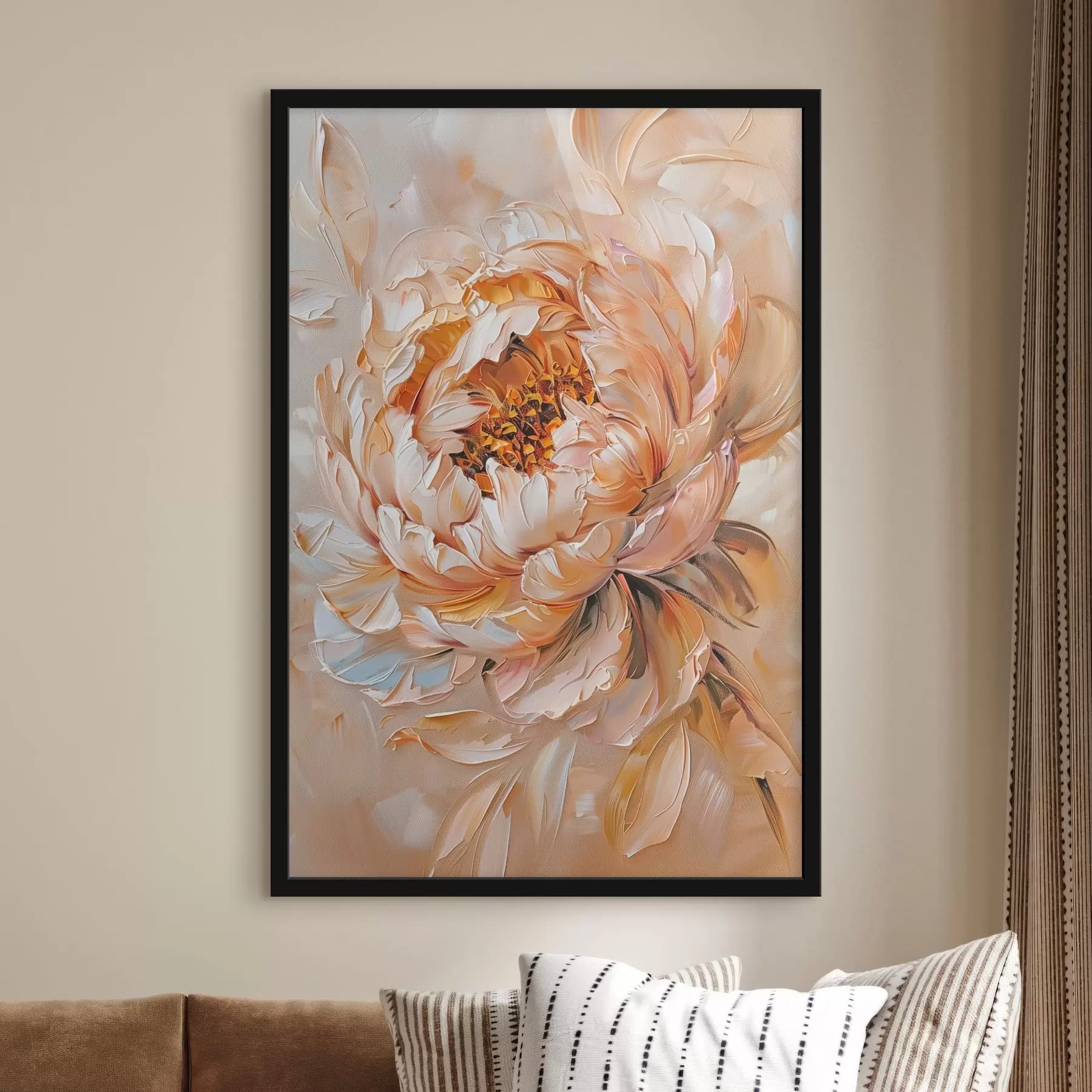 Fototapety Jemná abstraktná pivonka f45591