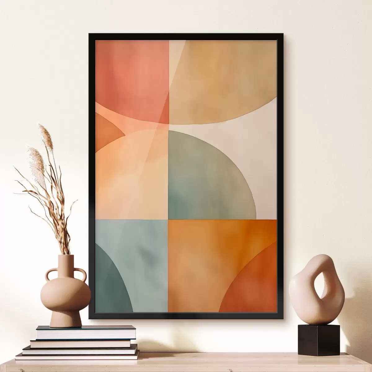 Plagáty Geometrické abstraktné kruhy f45793