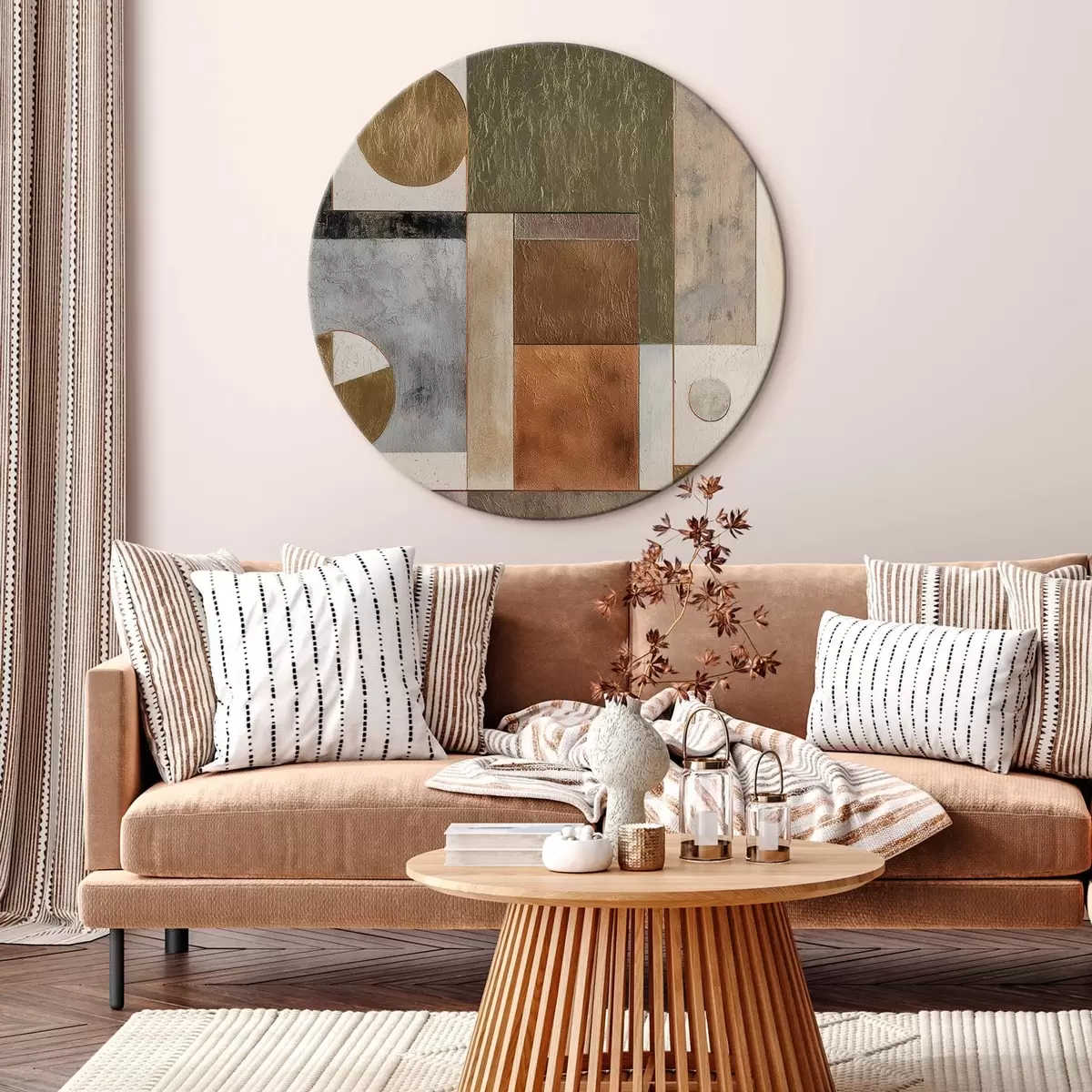 Okrúhle obrazy abstraktná moderná geometria r45729 Okrúhle obrazy abstraktná moderná geometria r45729