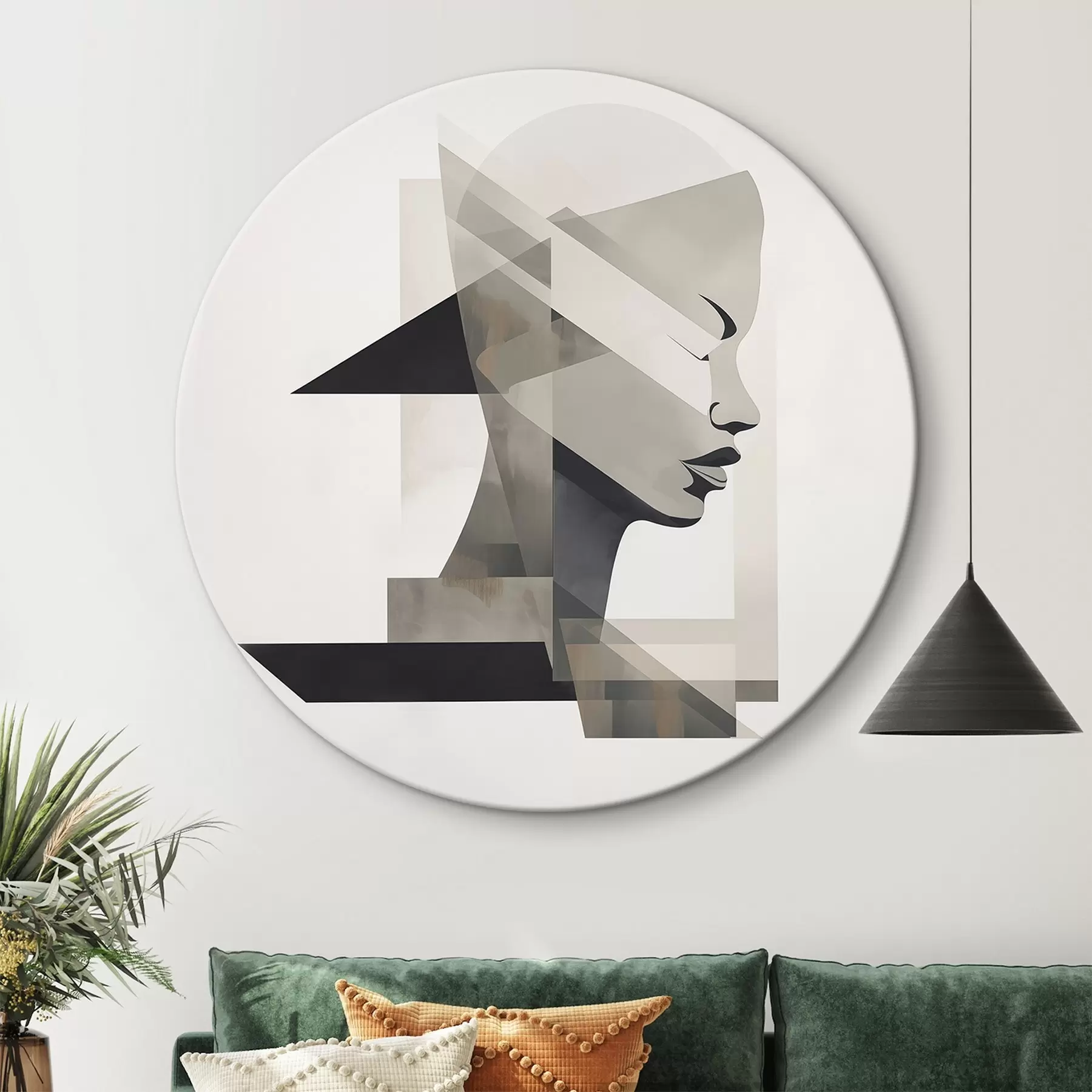 Obraz Abstraktný portrét r45916