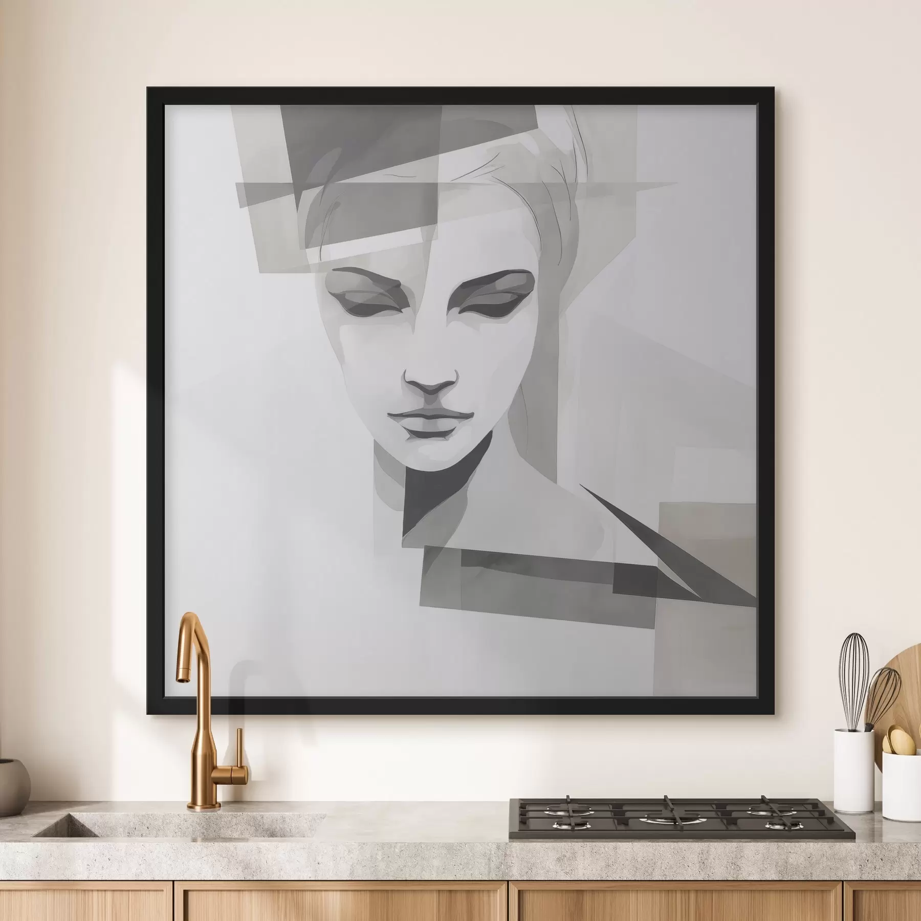 Fototapety Abstraktný portrét f45917