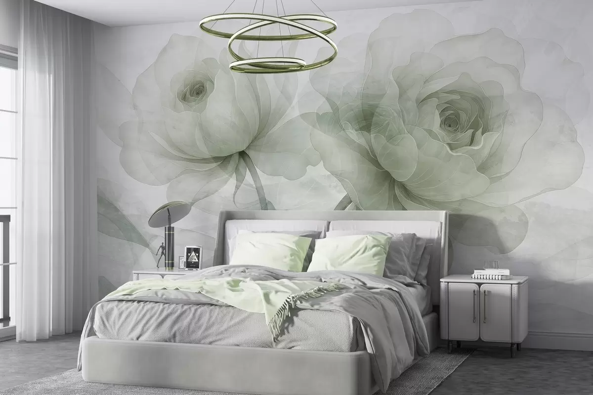 Fototapety Ruže cez betón w04570v1