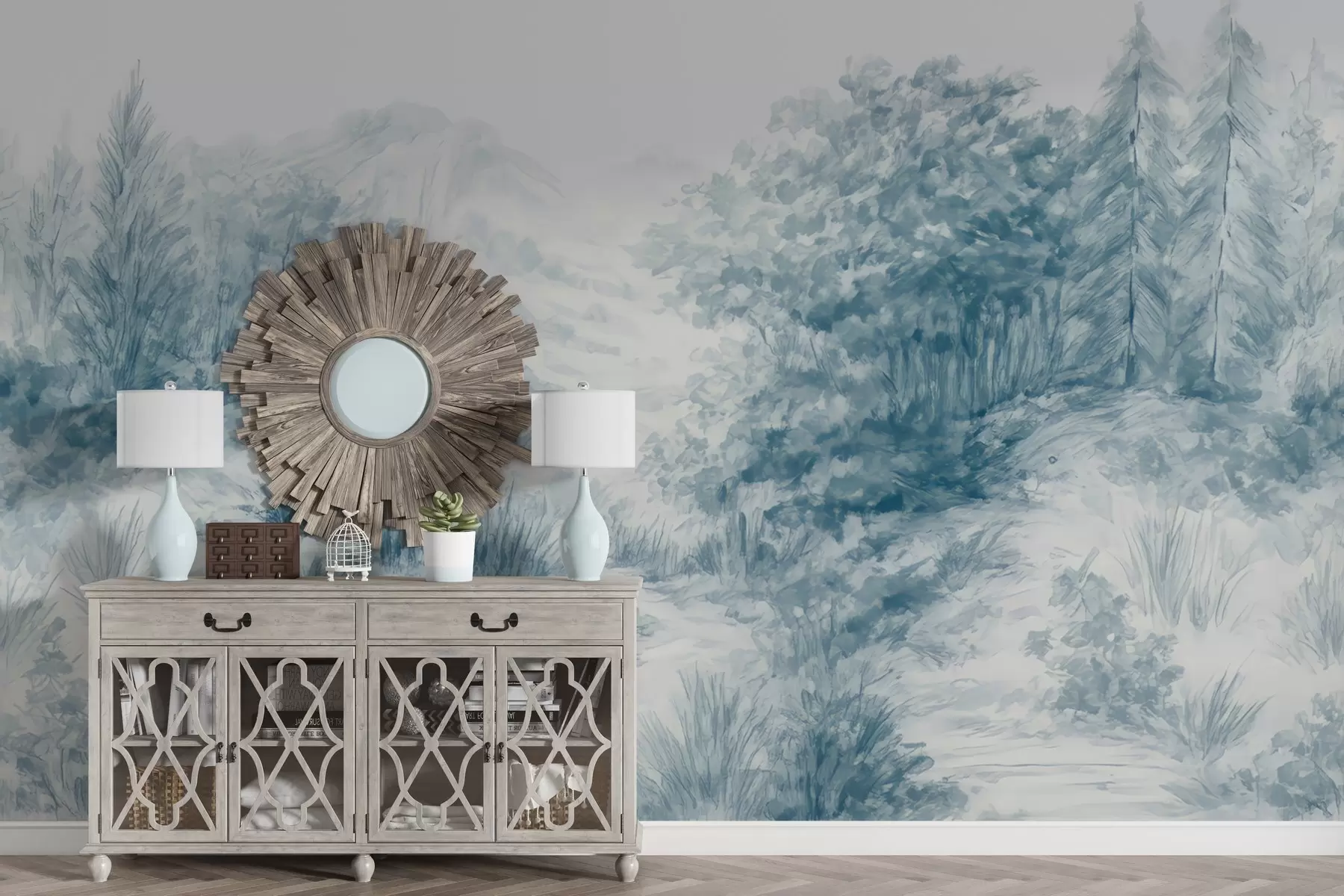 Fototapety Farebné kontúry w04572