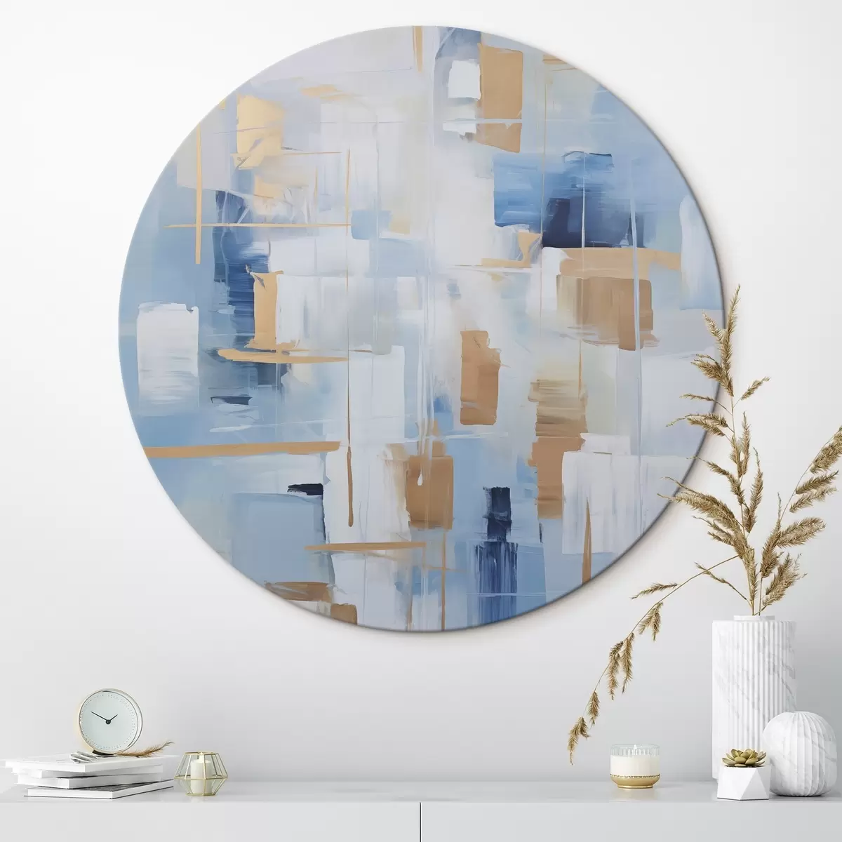 Okrúhle obrazy Moderná abstrakcia r45976