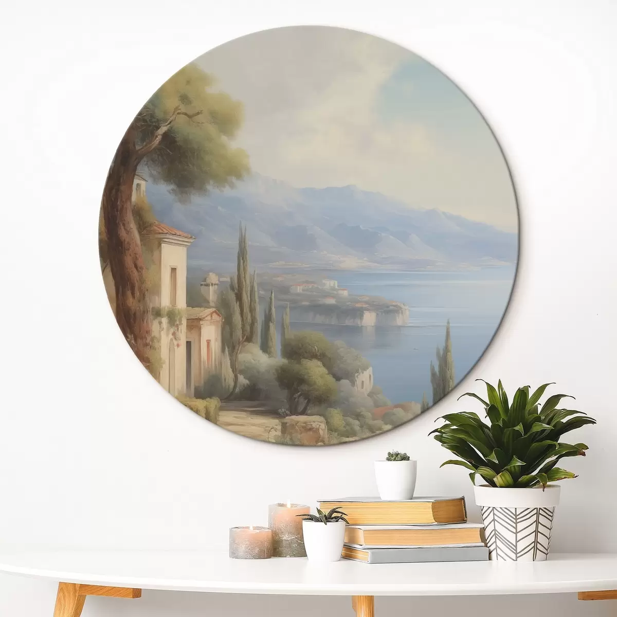 Okrúhle obrazy Krajina r45980