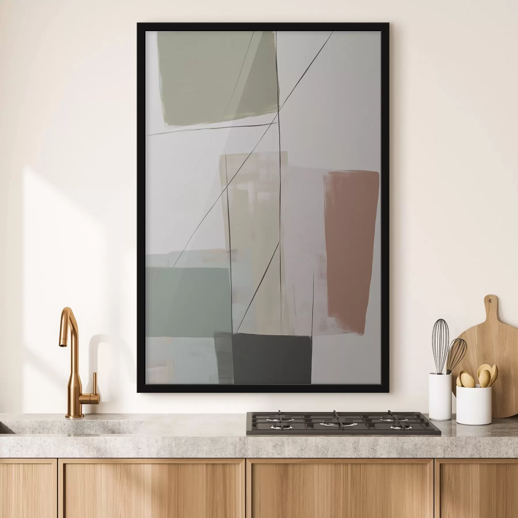 Fototapety Abstrakcia s imitáciou odrenín f45974