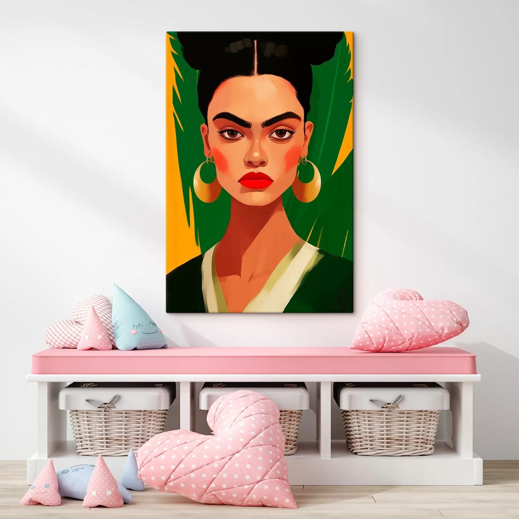 Obraz Žena s náušnicami s45953