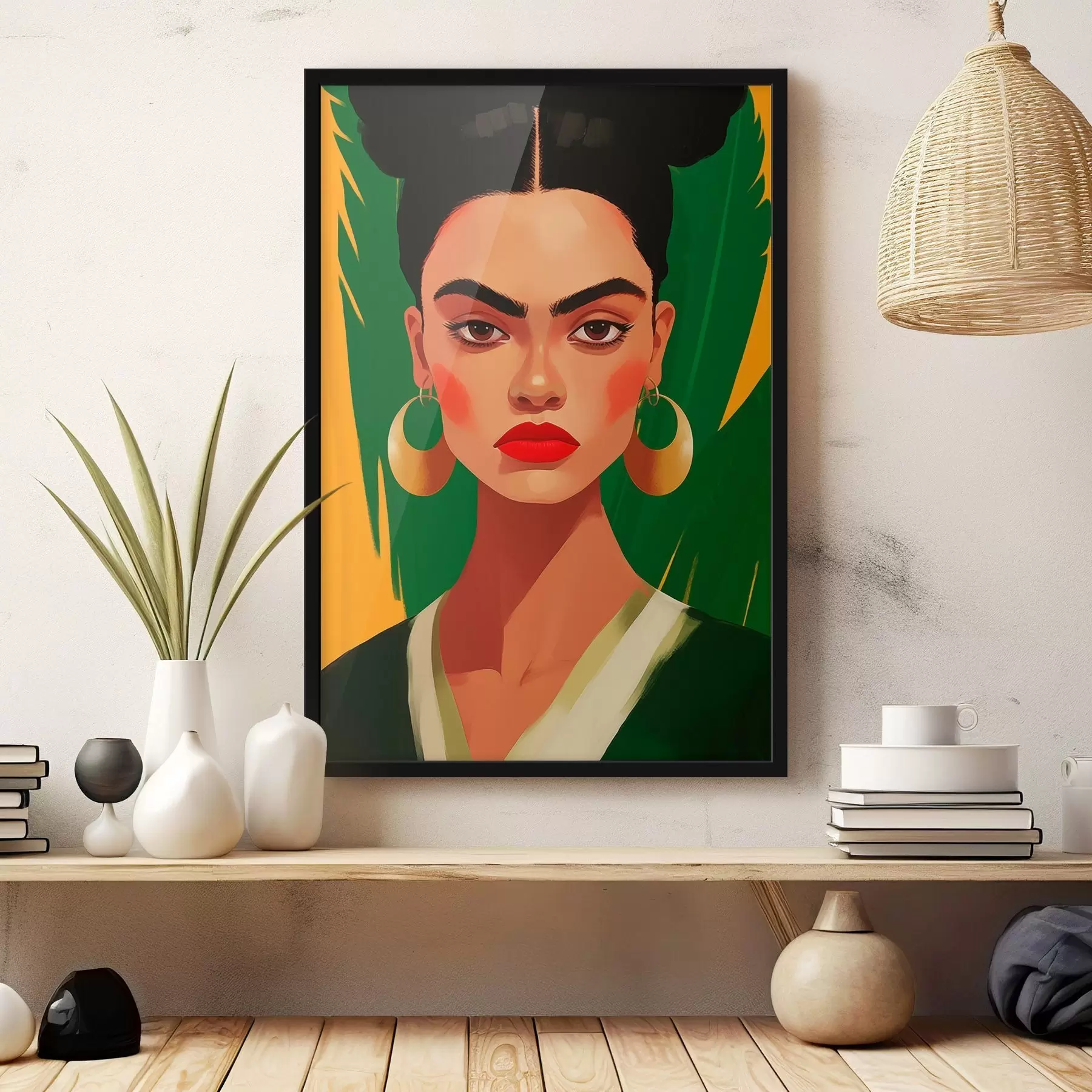 Fototapety Žena s náušnicami f45953