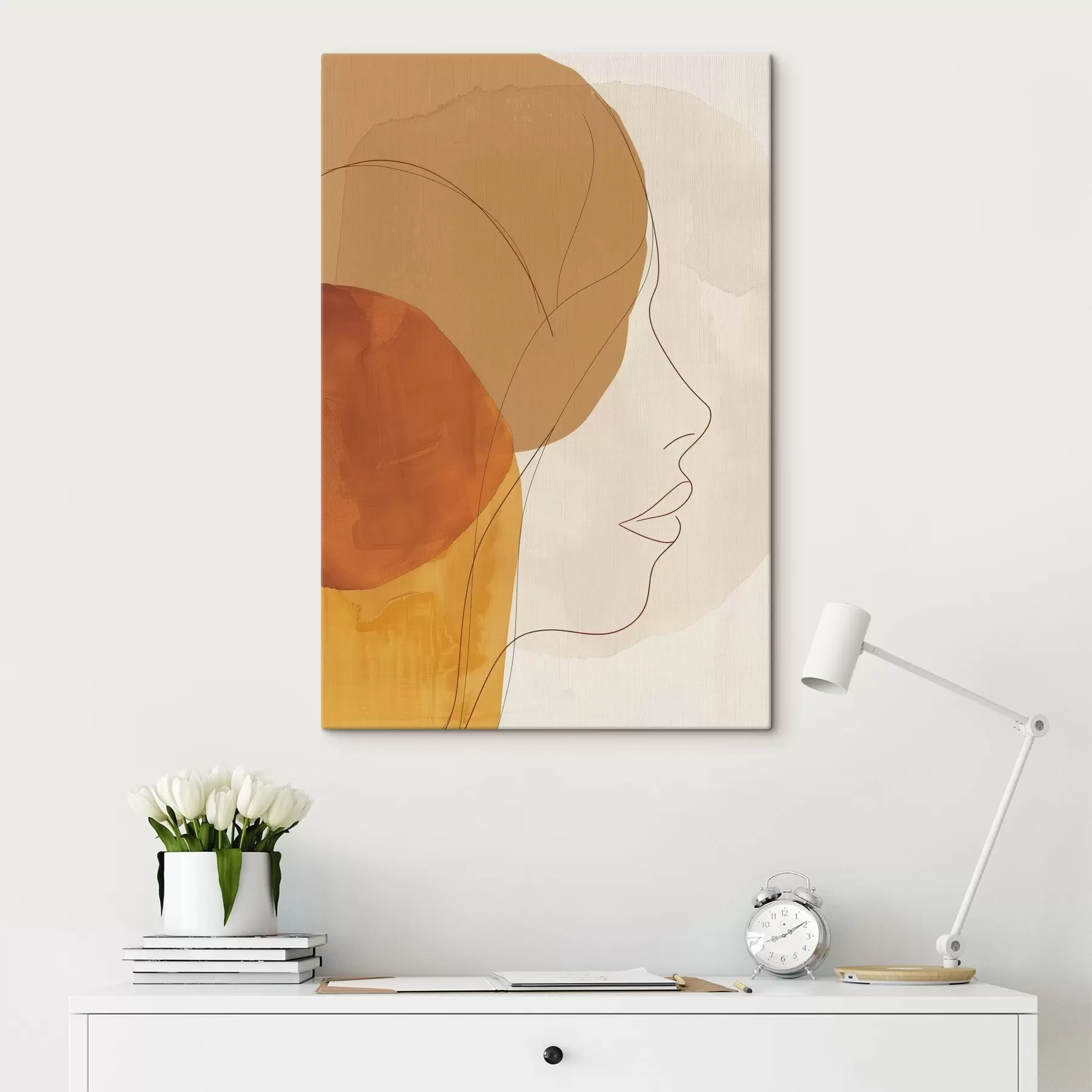 Obraz Abstrakcia, dievča s45654