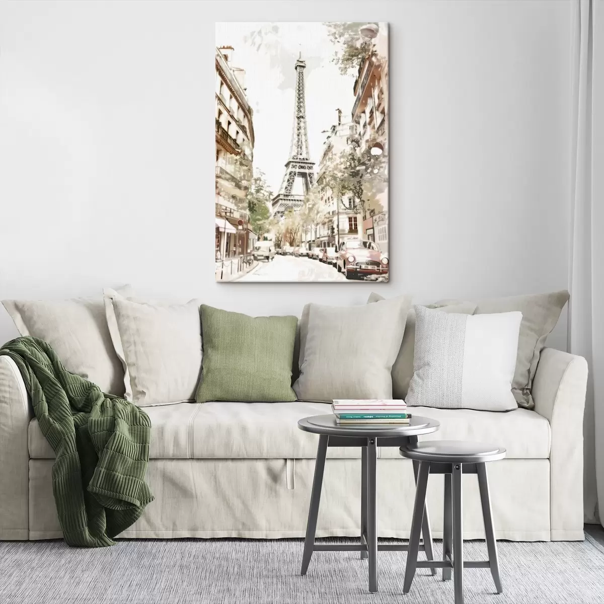Obraz Obraz Paríža, imitácia maľby s45668