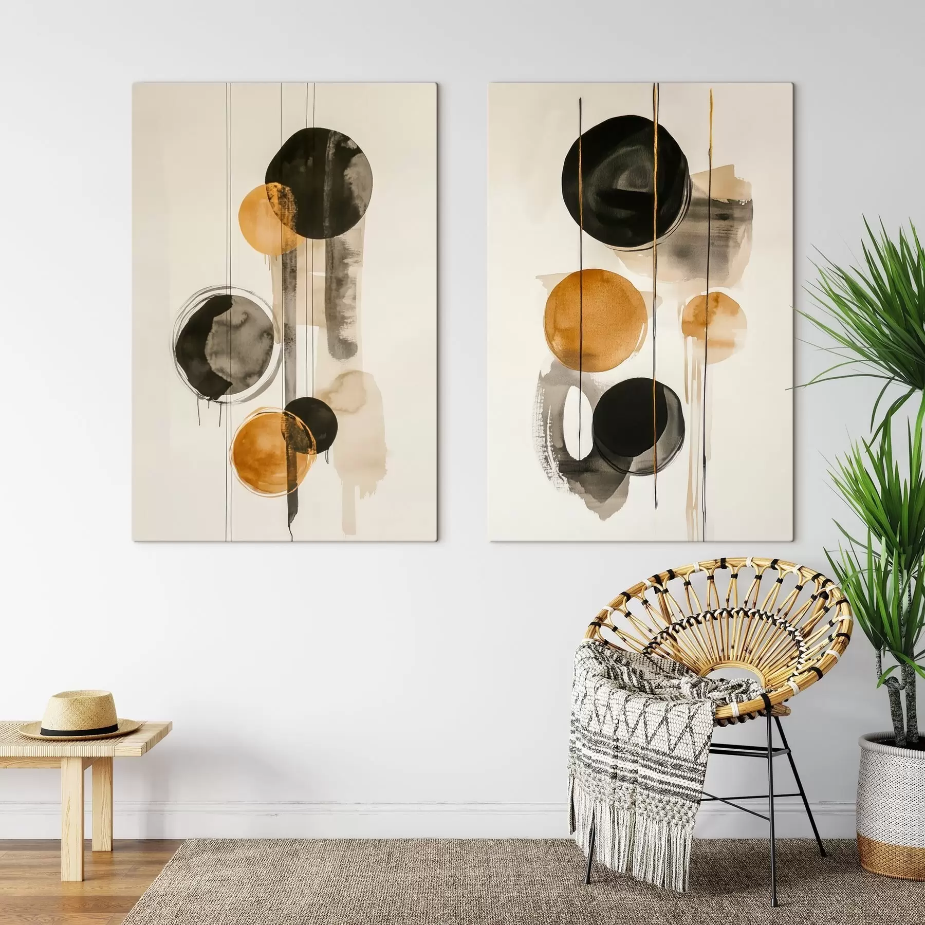 Obraz Abstraktné kruhy m00717