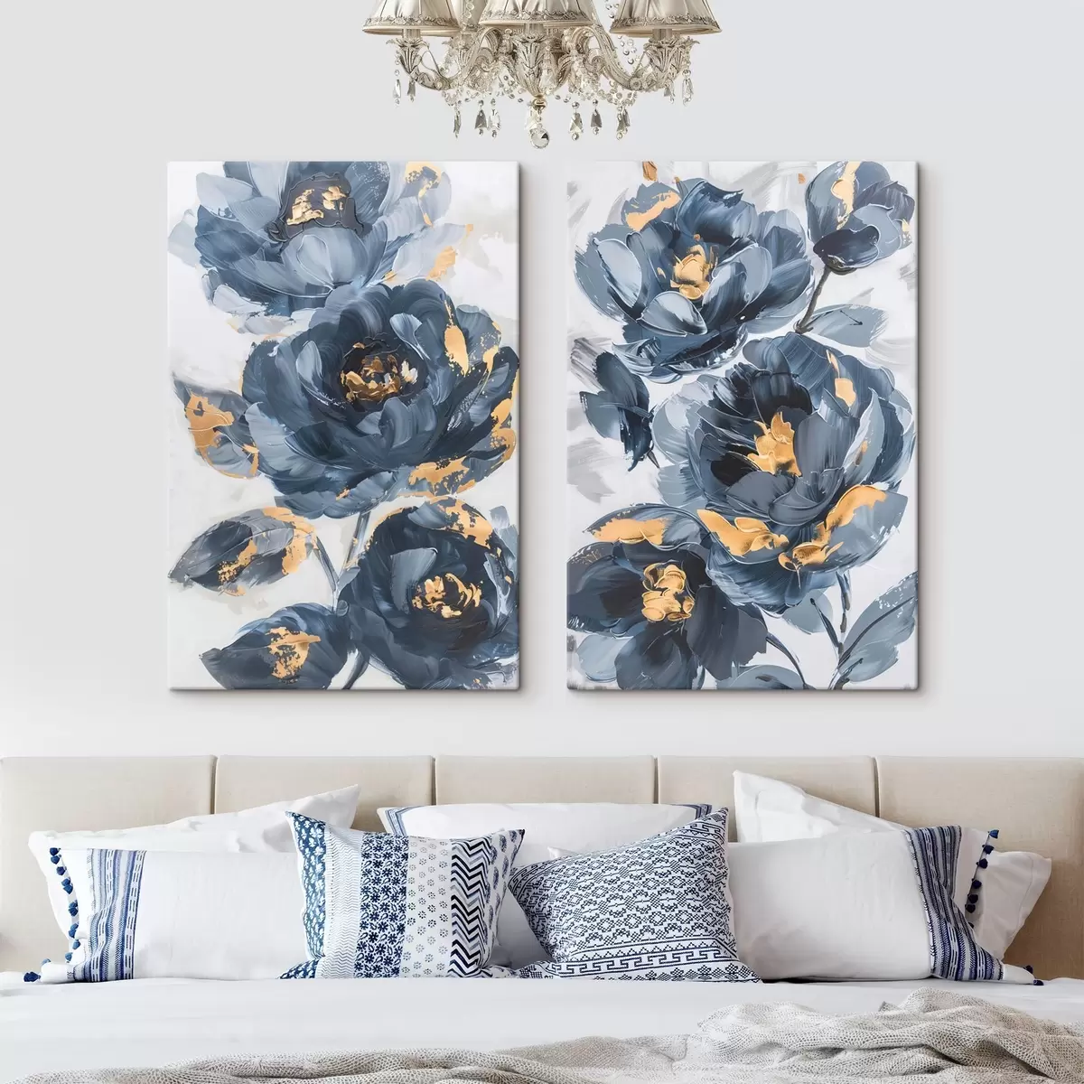 Obraz Veľké abstraktné kvety m00782