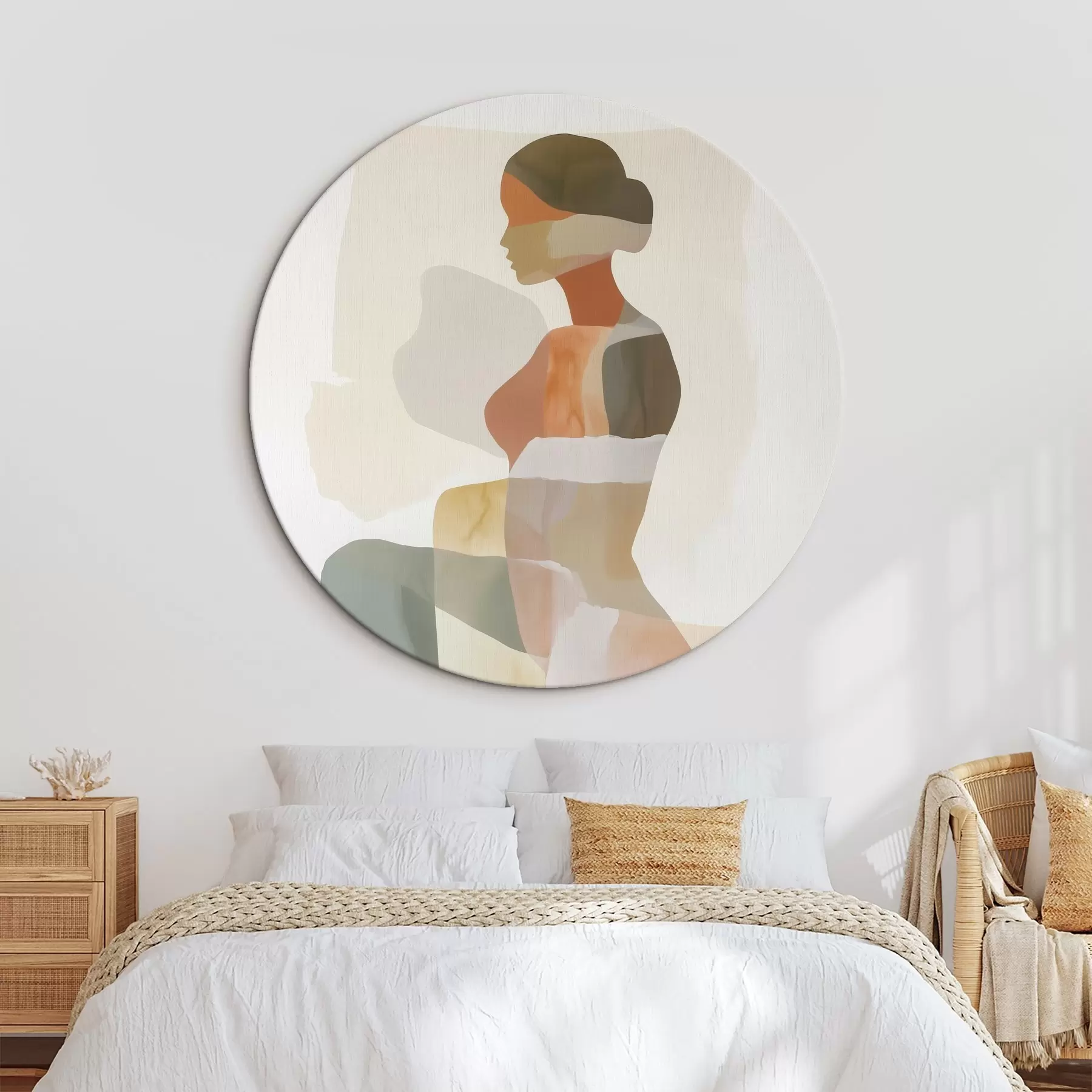 Obraz Abstraktná ženská silueta r45992