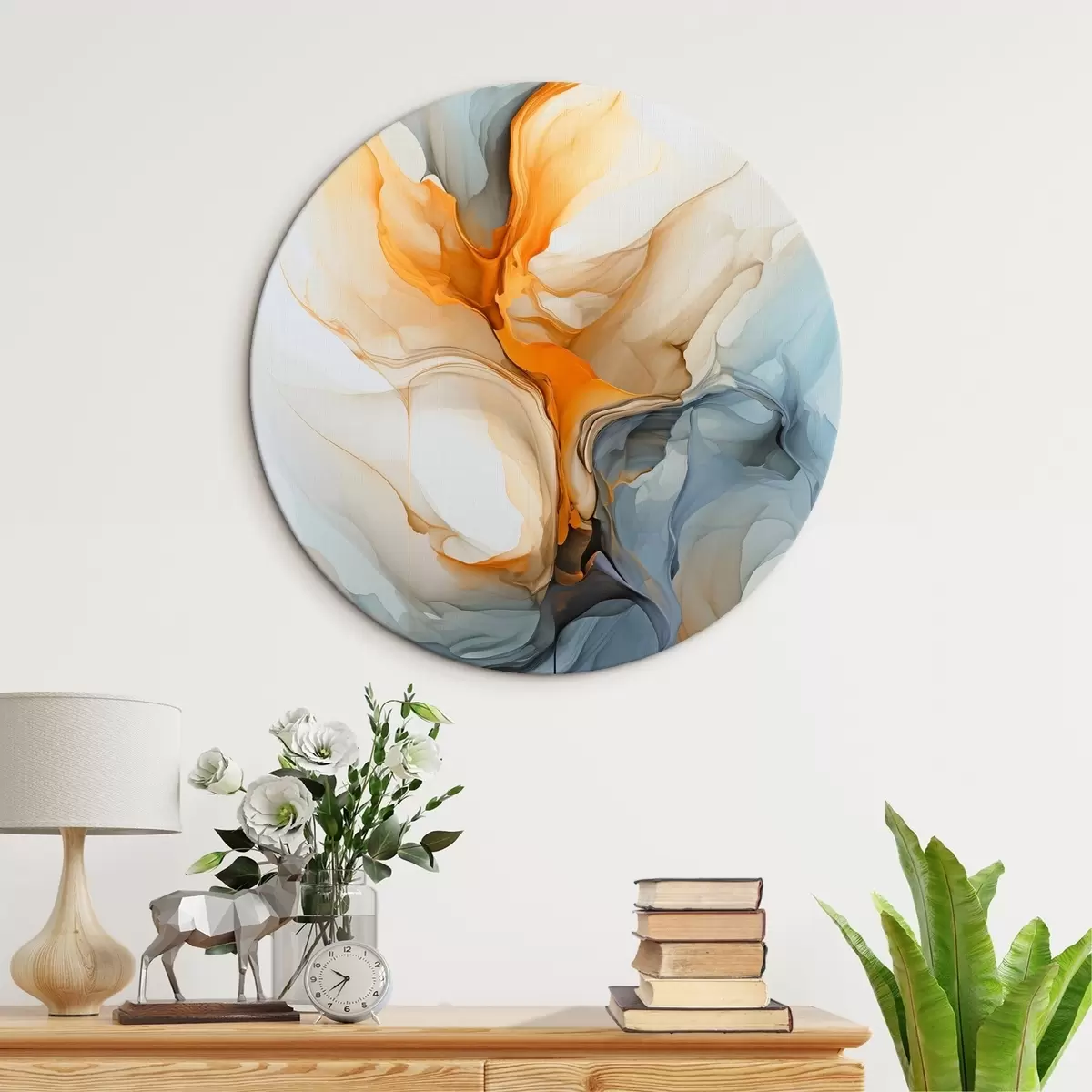 Okrúhle obrazy Odber kvapalín r46001 Okrúhle obrazy Odber kvapalín r46001