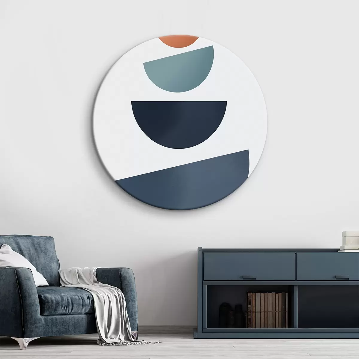 Okrúhle obrazy Abstraktné zloženie r46062 Okrúhle obrazy Abstraktné zloženie r46062