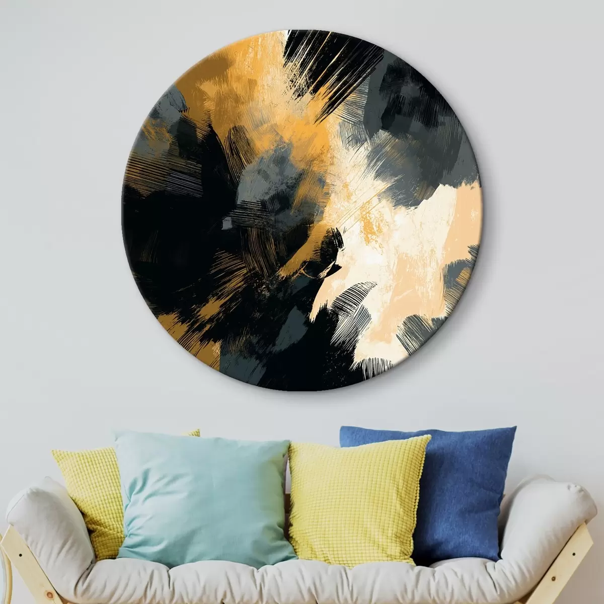 Okrúhle obrazy Výbuch r46030