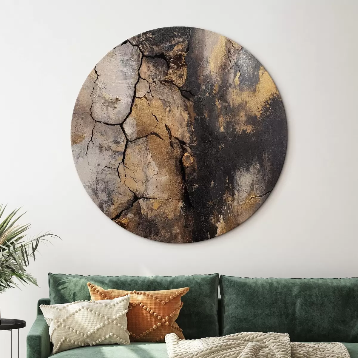 Okrúhle obrazy Mramor r46036