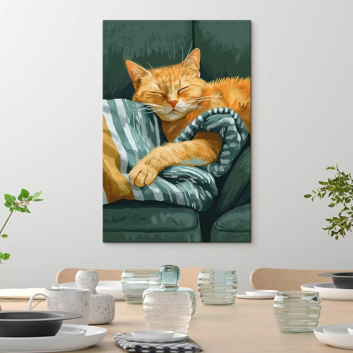 Obraz Odpočinok mačky s46055