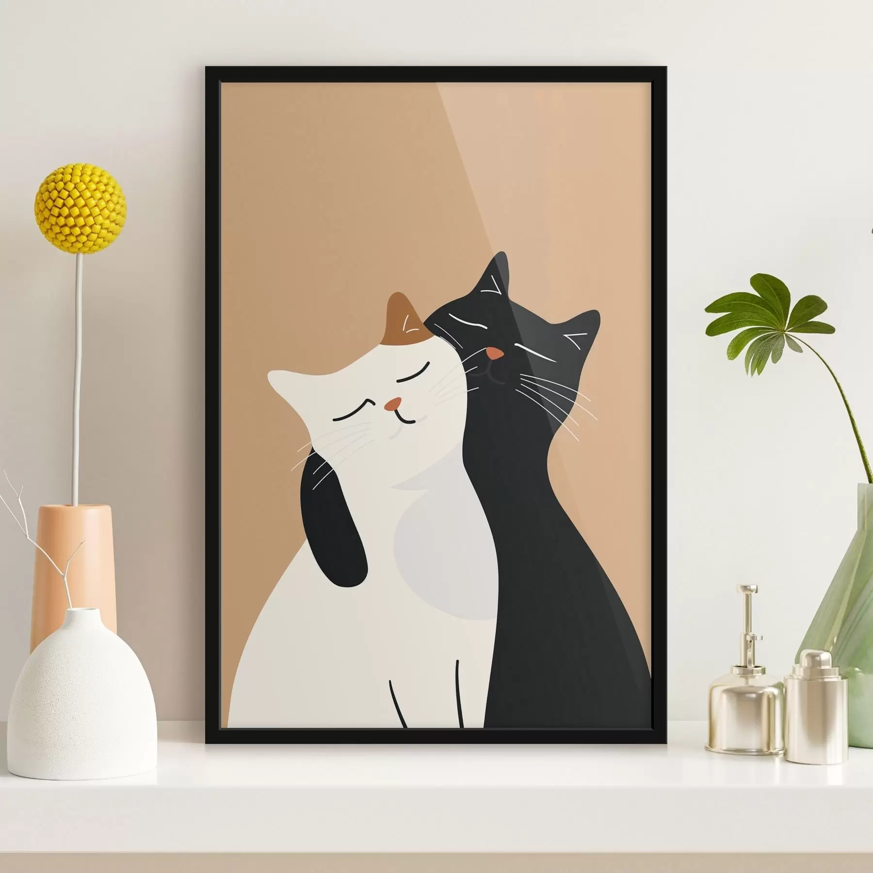 Fototapety Mačacie duo f46043
