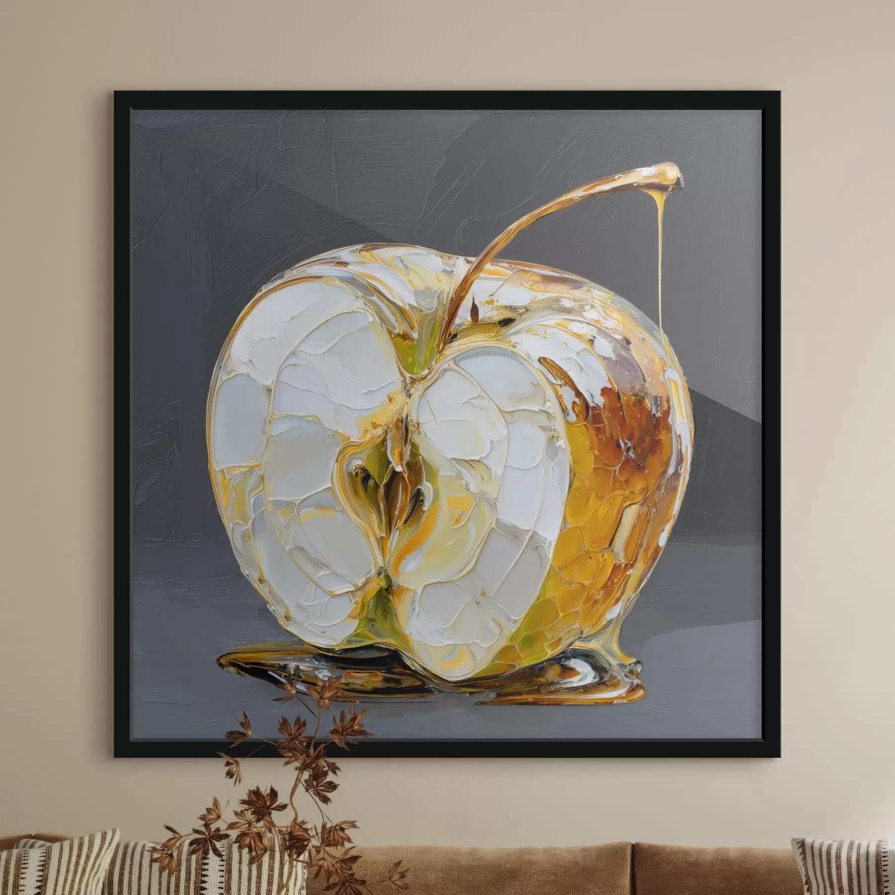 Fototapety Sladké jablko v maliarskom štýle f45861