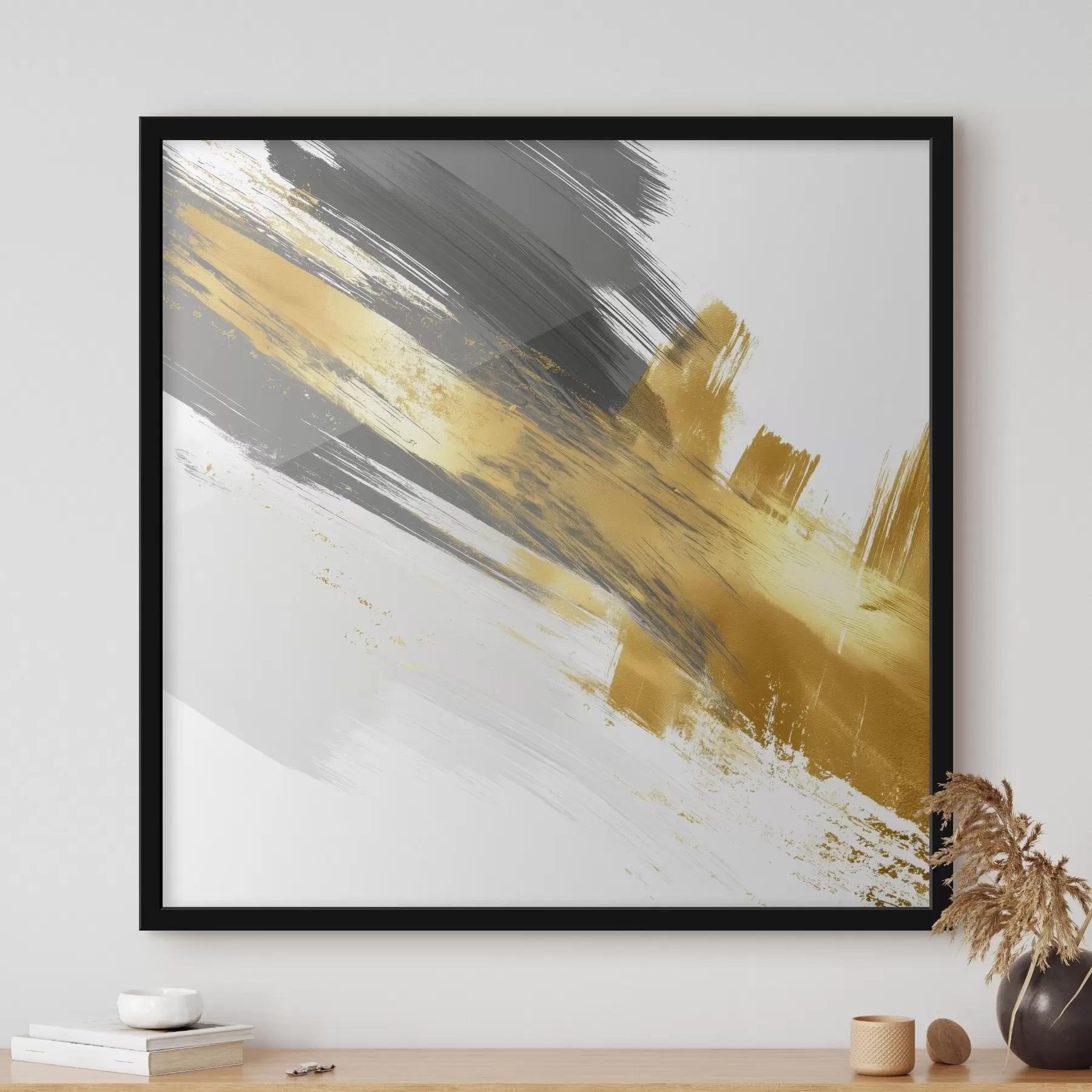 Fototapety Moderné umenie s prvkami rýchlych ťahov štetcom f45865