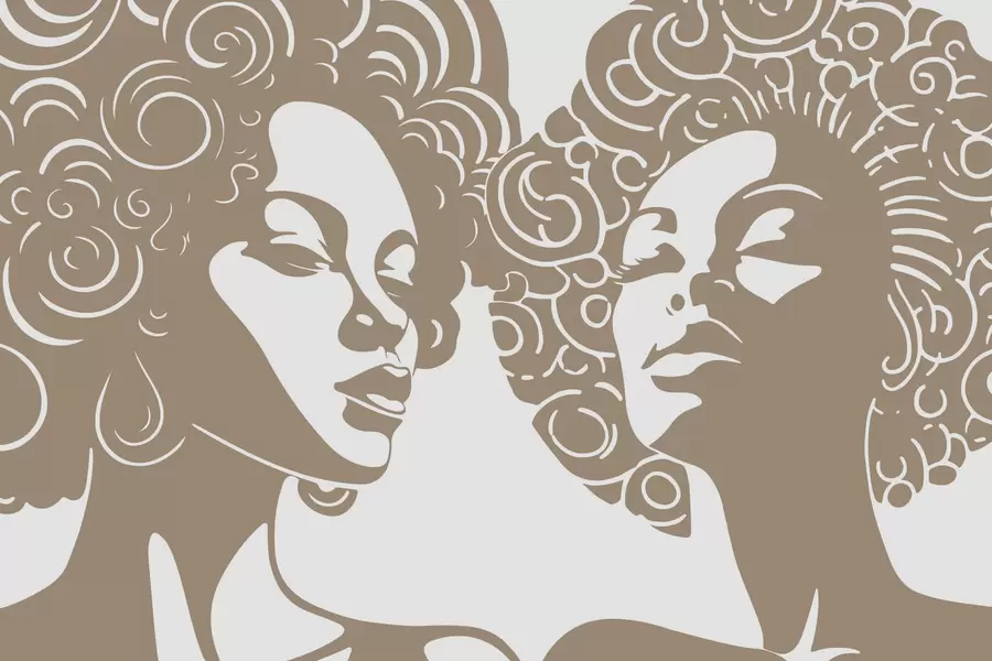 Fototapety Dve dievčatá w04688