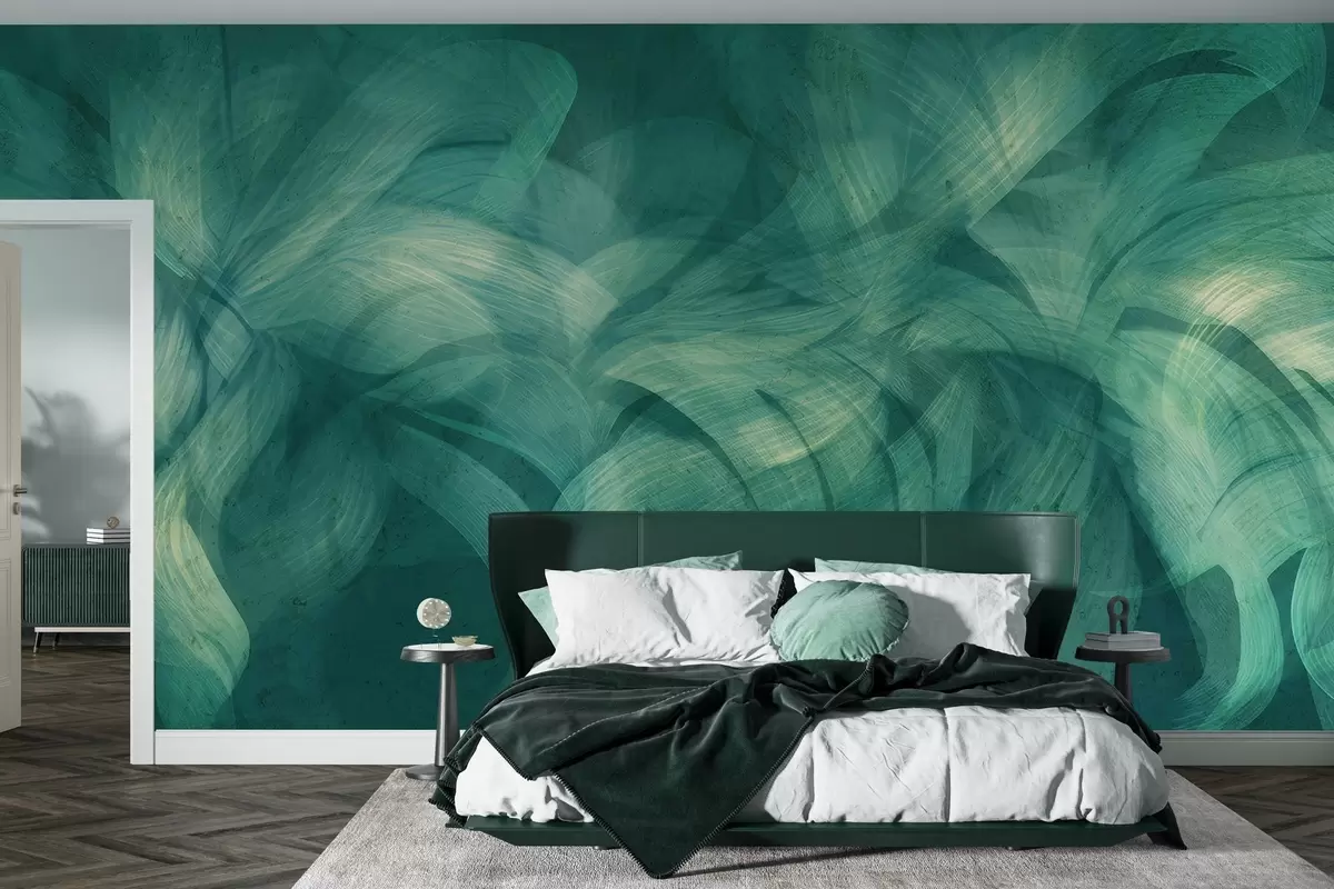 Fototapety Abstraktné vlny na betónovej stene w04668 - Uwalls.sk Fototapety Abstraktné vlny na betónovej stene w04668