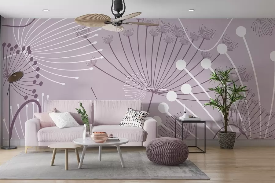 Fototapety Abstraktné kvety w04702v2