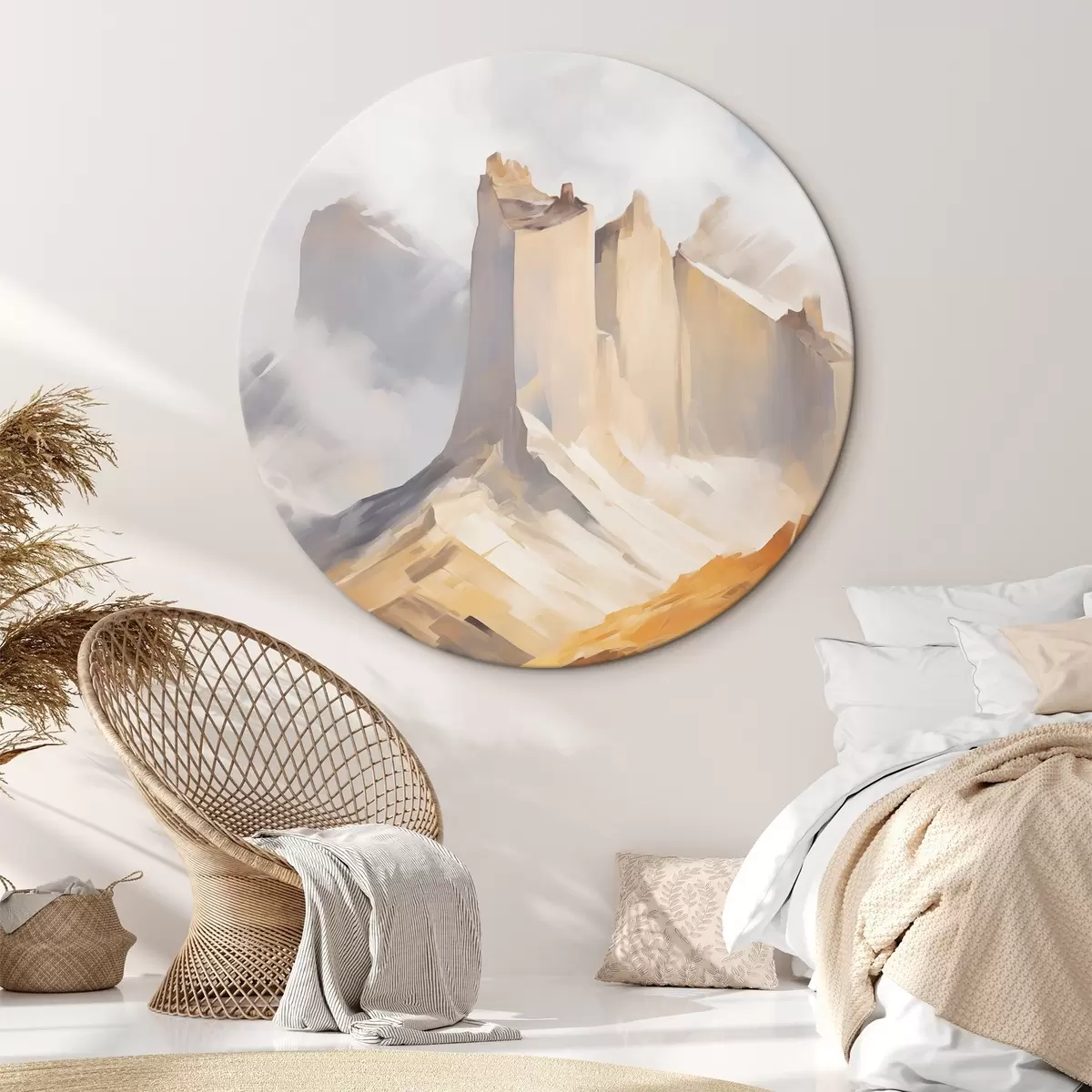 Okrúhle obrazy Skalnaté hory r46195