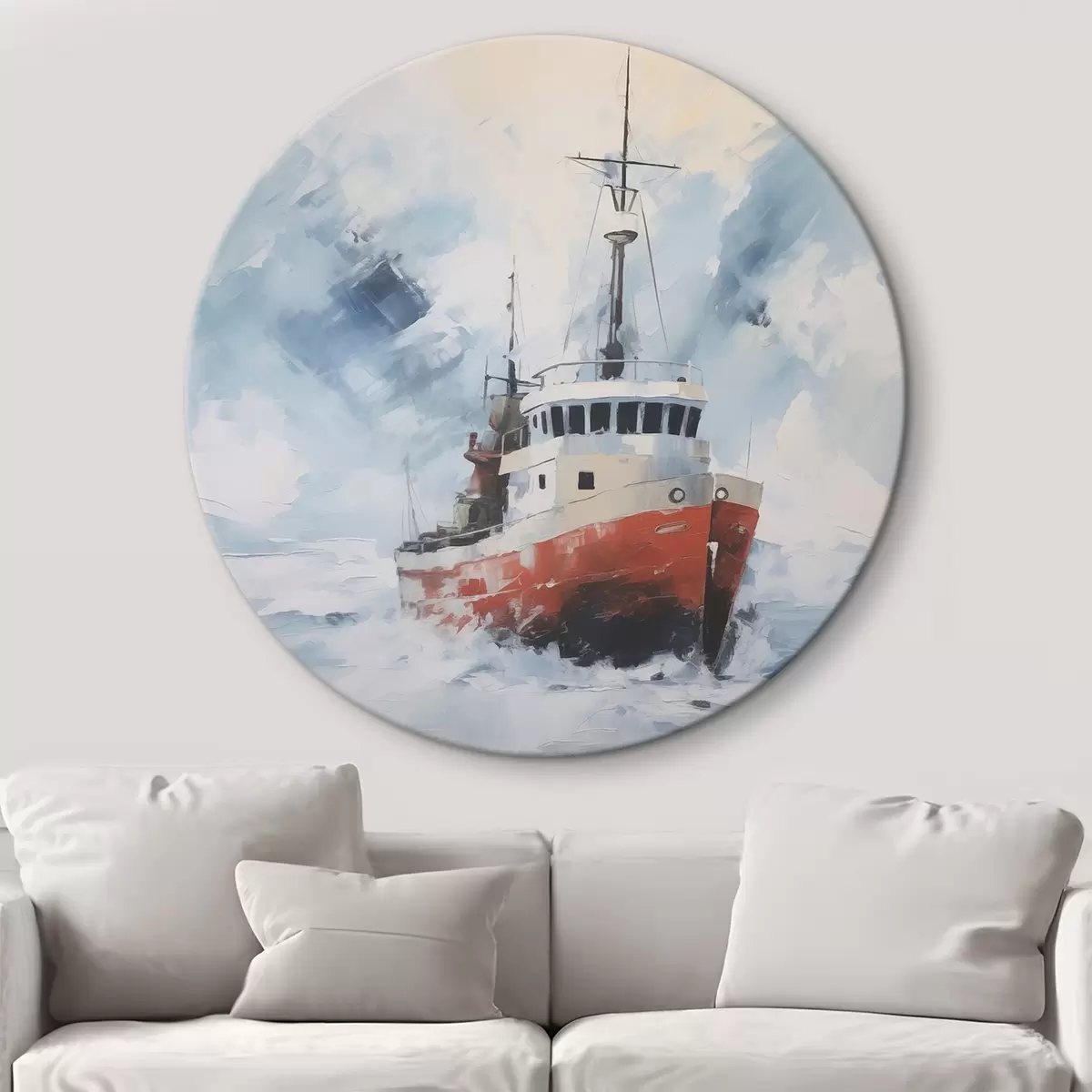 Okrúhle obrazy Ľadoborec r46200