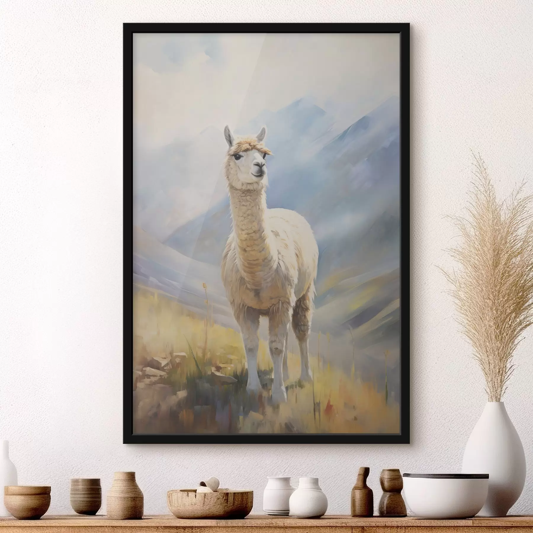 Fototapety Lama f46196