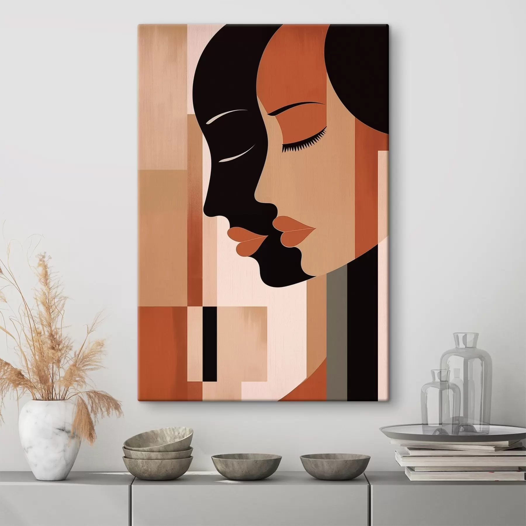 Obraz Abstraktné tváre s46241