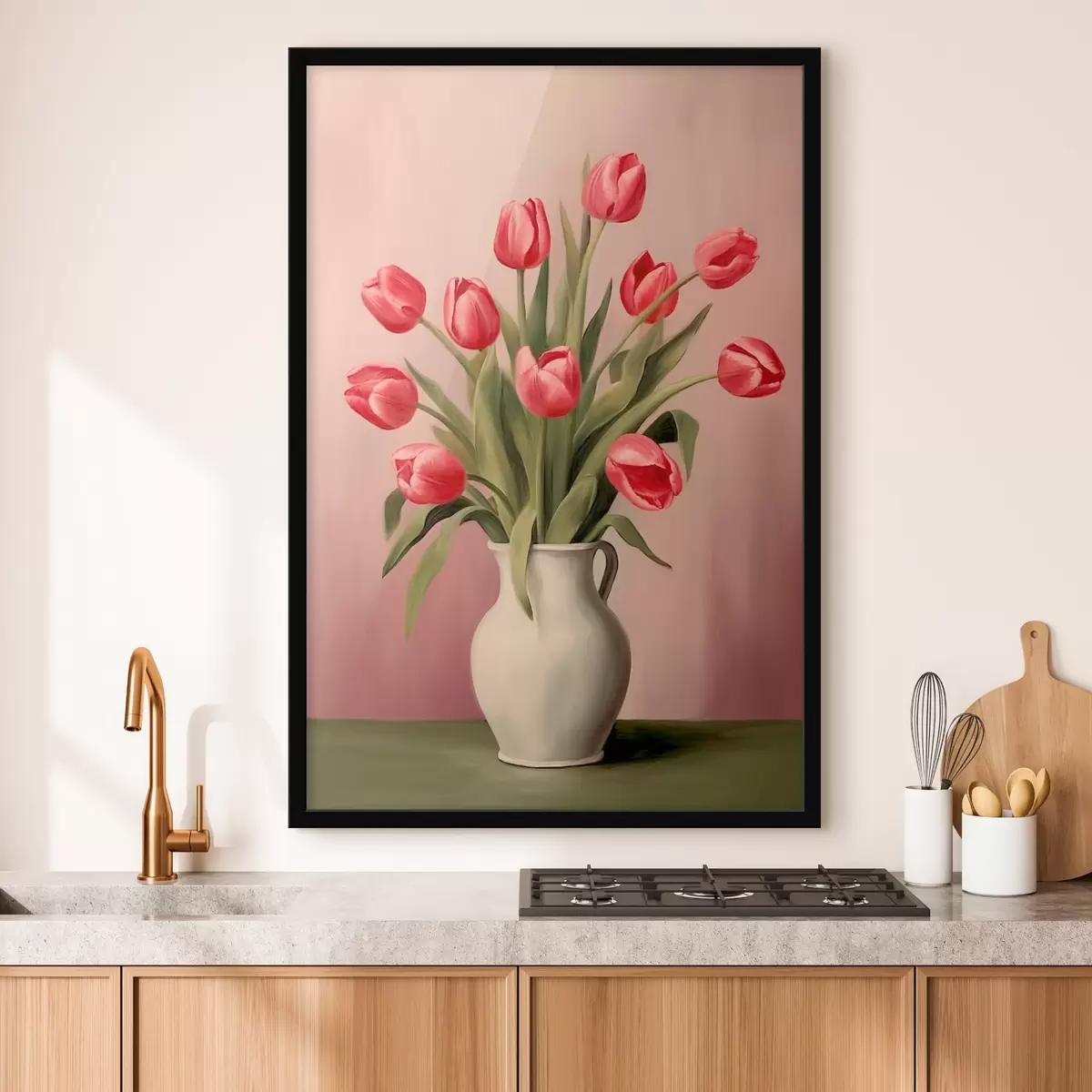 Plagáty Tulipány vo váze f46210